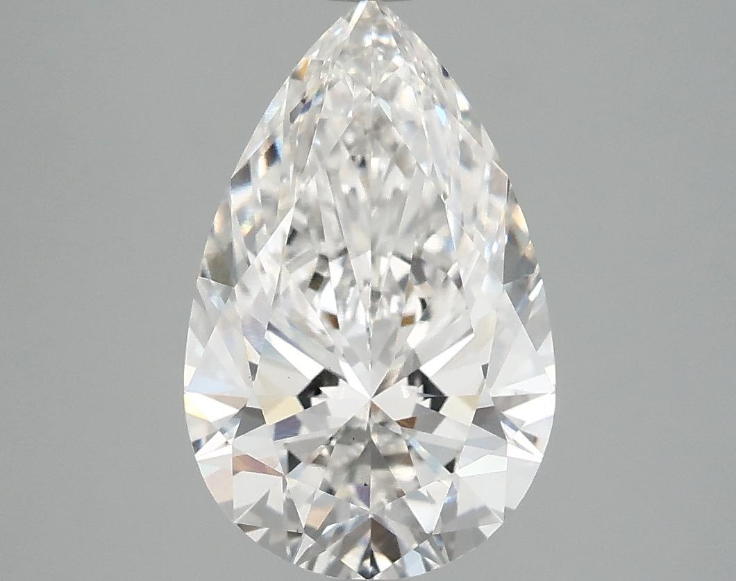 3.09 Carat Pear Shaped Ideal Cut VS1 IGI Certified Lab Grown Diamond