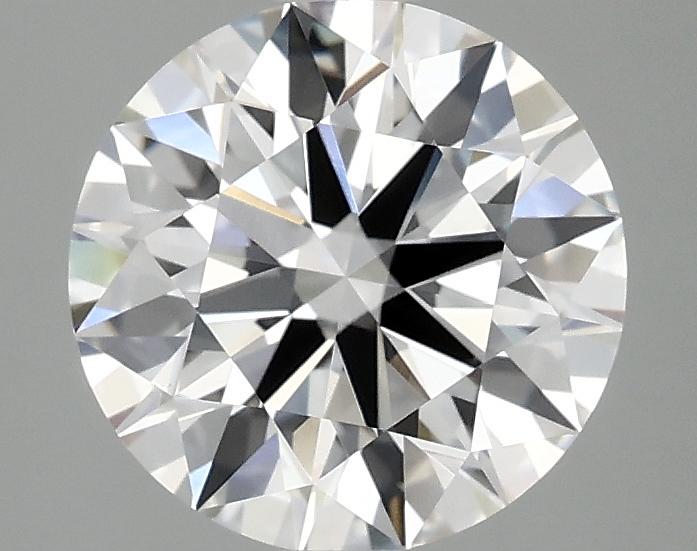 2.06 Carat Round Shaped Ideal Cut VVS2 IGI Certified Lab Grown Diamond