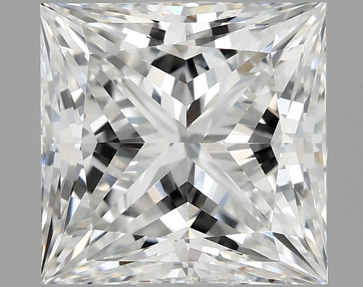 1.55 Carat Princess Shaped Ideal Cut VS1 IGI Certified Lab Grown Diamond