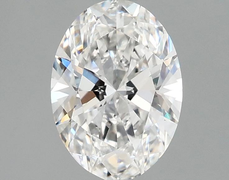 1.43 Carat Oval Shaped Ideal Cut VVS2 IGI Certified Lab Grown Diamond