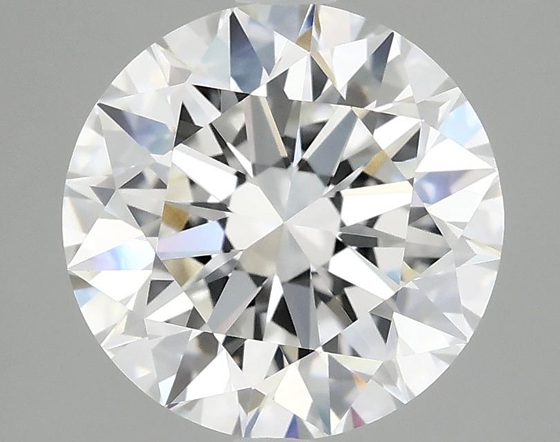 3.08 Carat Round Shaped Ideal Cut VVS2 IGI Certified Lab Grown Diamond