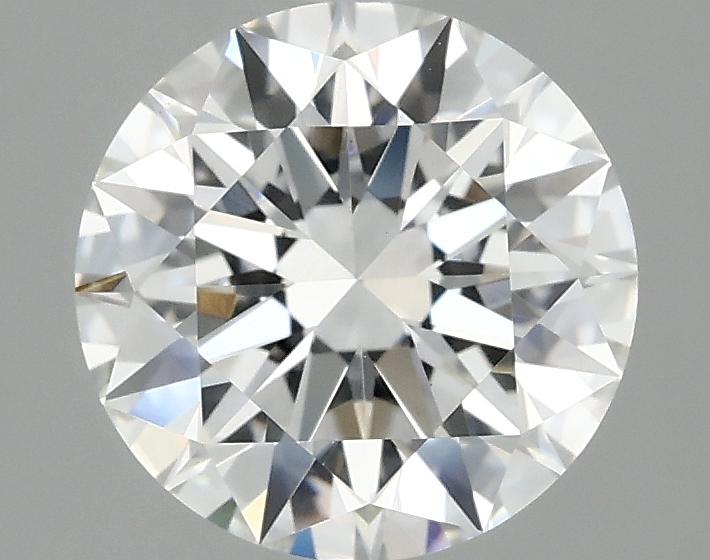 2.07 Carat Round Shaped Ideal Cut VVS2 IGI Certified Lab Grown Diamond