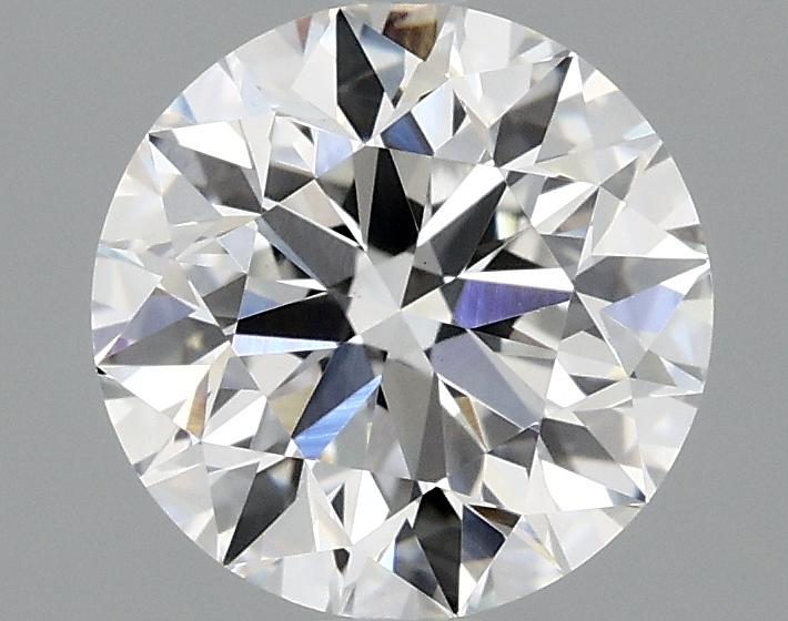 2.05 Carat Round Shaped Excellent Cut VVS2 IGI Certified Lab Grown Diamond