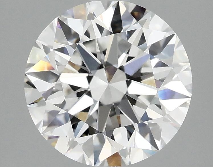2.55 Carat Round Shaped Excellent Cut VVS2 IGI Certified Lab Grown Diamond