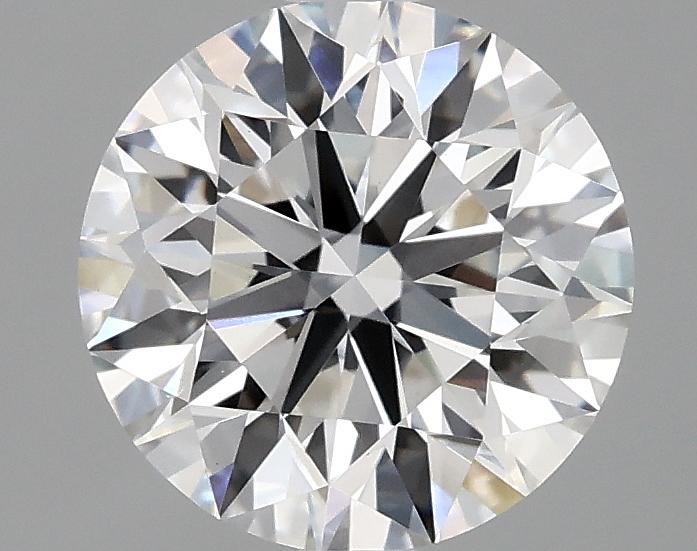 2.03 Carat Round Shaped Excellent Cut VVS2 IGI Certified Lab Grown Diamond