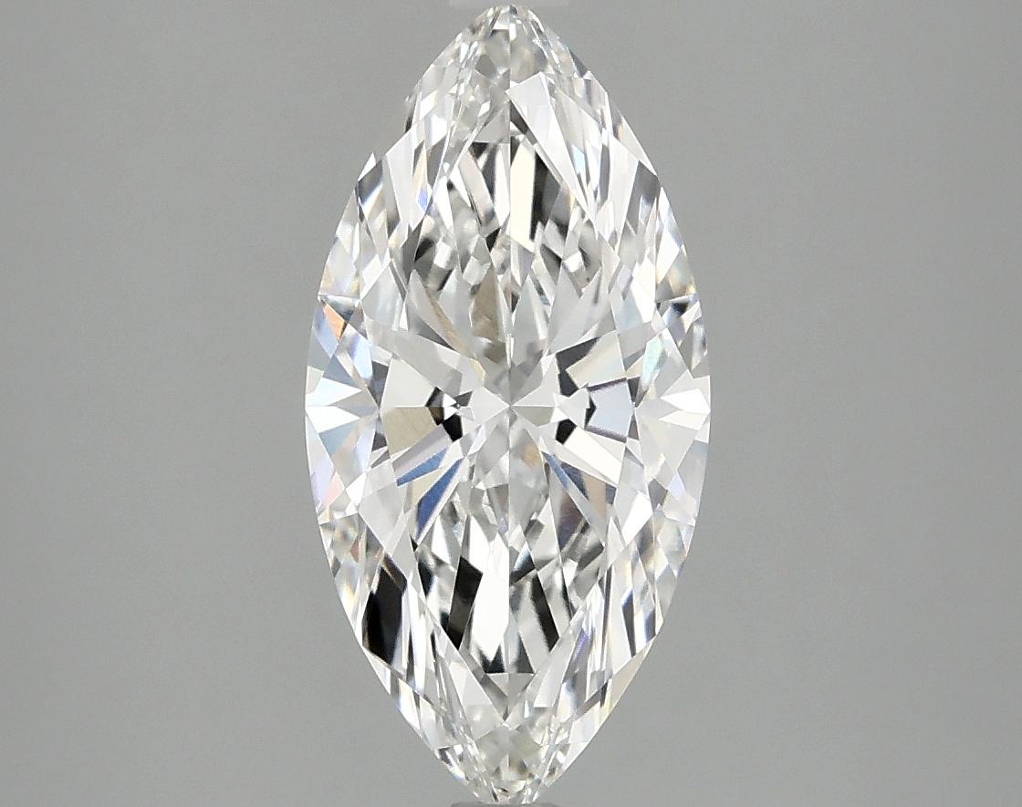 2.04 Carat Marquise Shaped Ideal Cut VVS1 IGI Certified Lab Grown Diamond