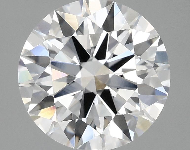 2.05 Carat Round Shaped Ideal Cut VVS2 IGI Certified Lab Grown Diamond