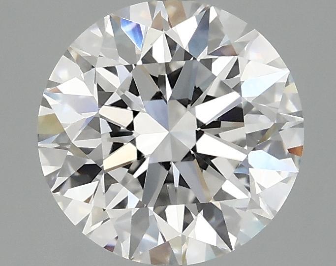 2.05 Carat Round Shaped Excellent Cut VVS2 IGI Certified Lab Grown Diamond