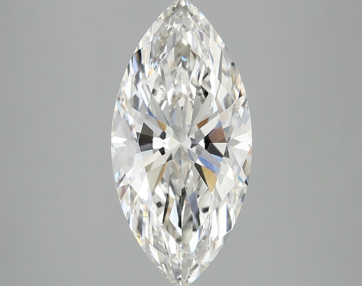 3.01 Carat Marquise Shaped Excellent Cut VS2 IGI Certified Lab Grown Diamond