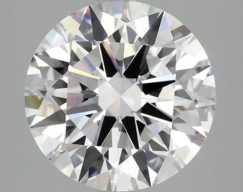 3.04 Carat Round Shaped Ideal Cut VVS2 IGI Certified Lab Grown Diamond