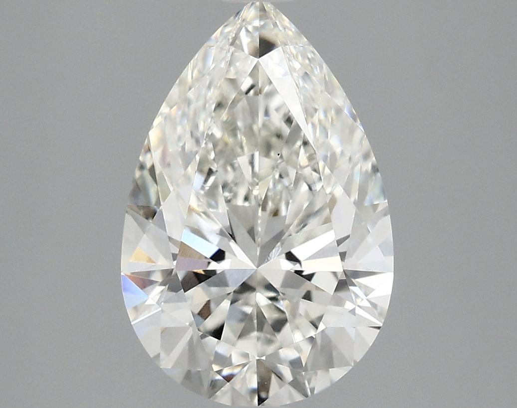 2.46 Carat Pear Shaped Excellent Cut VS1 IGI Certified Lab Grown Diamond