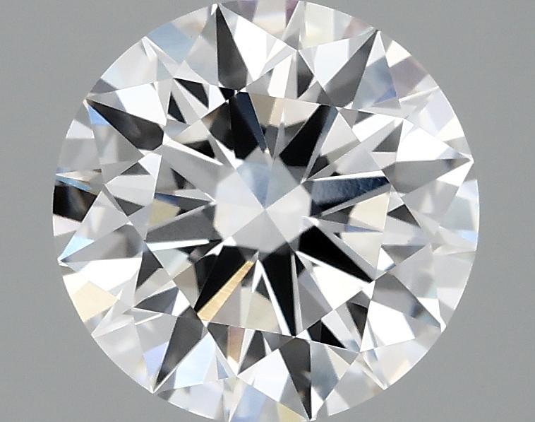 2.07 Carat Round Shaped Ideal Cut VVS2 IGI Certified Lab Grown Diamond