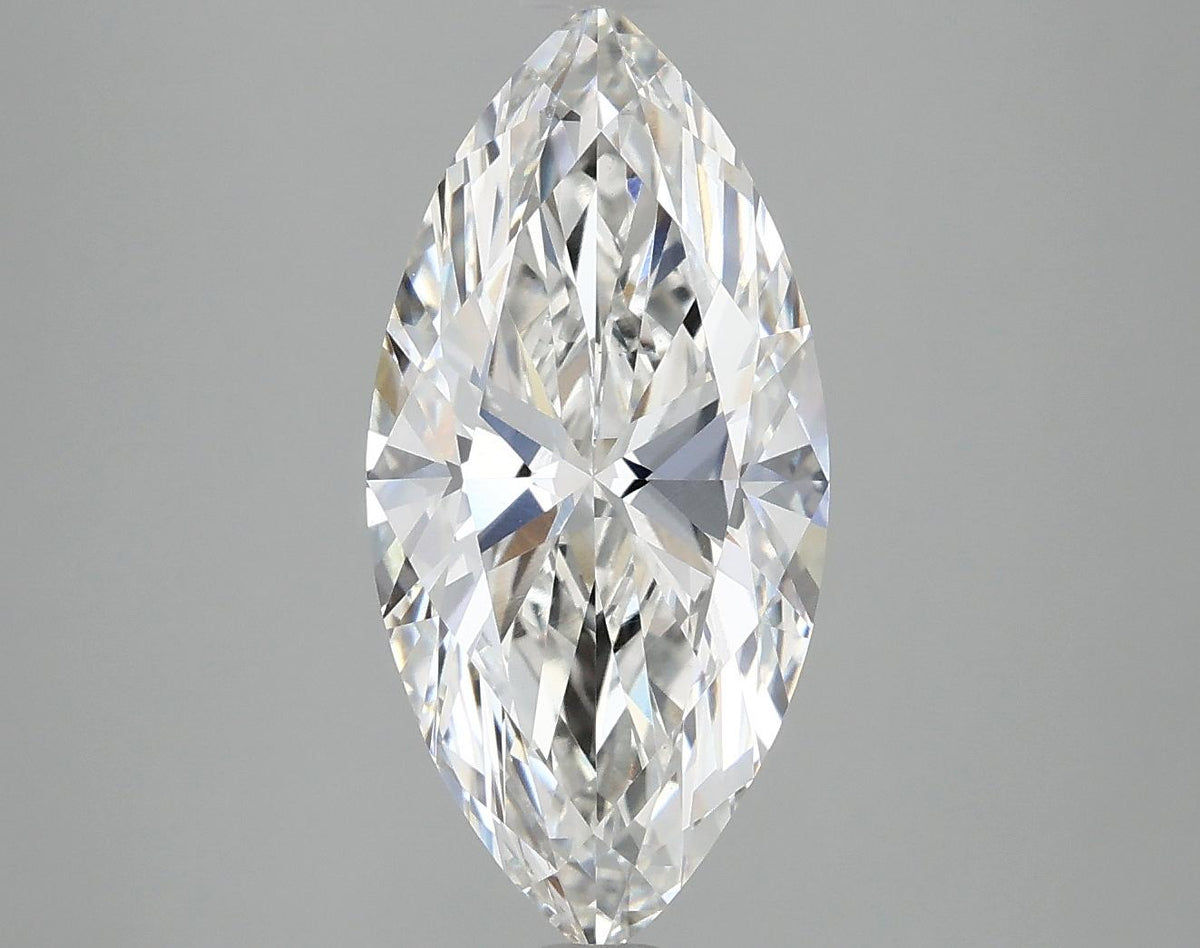 3.02 Carat Marquise Shaped Excellent Cut VVS2 IGI Certified Lab Grown Diamond