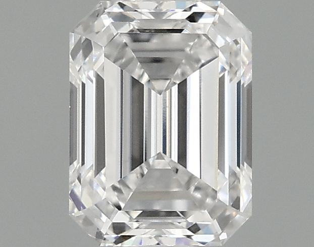 0.96 Carat Emerald Shaped Excellent Cut VS1 IGI Certified Lab Grown Diamond