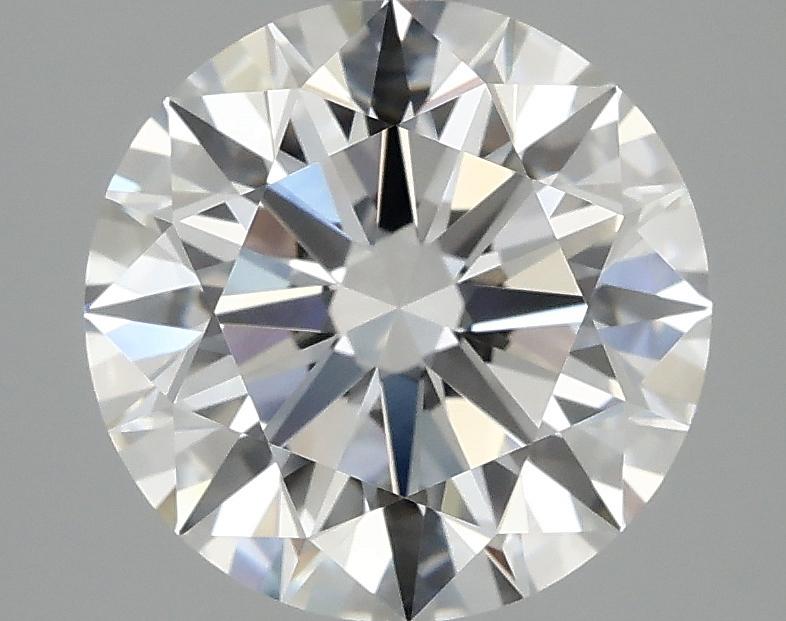 3.09 Carat Round Shaped Ideal Cut VVS2 IGI Certified Lab Grown Diamond