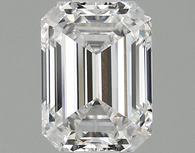 1.05 Carat Emerald Shaped Excellent Cut VVS2 IGI Certified Lab Grown Diamond