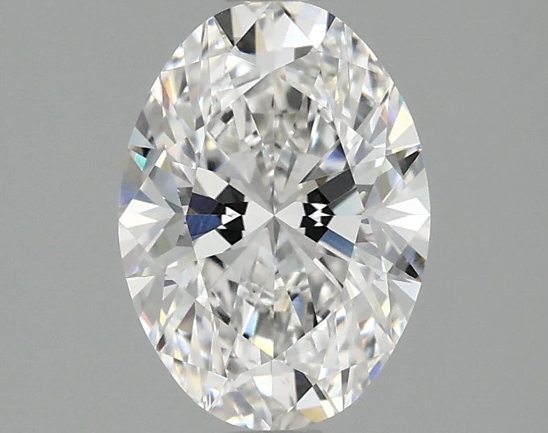 1.55 Carat Oval Shaped Ideal Cut VVS2 IGI Certified Lab Grown Diamond
