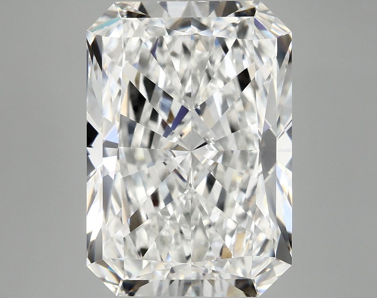 9.8 Carat Radiant Shaped Ideal Cut VVS2 IGI Certified Lab Grown Diamond