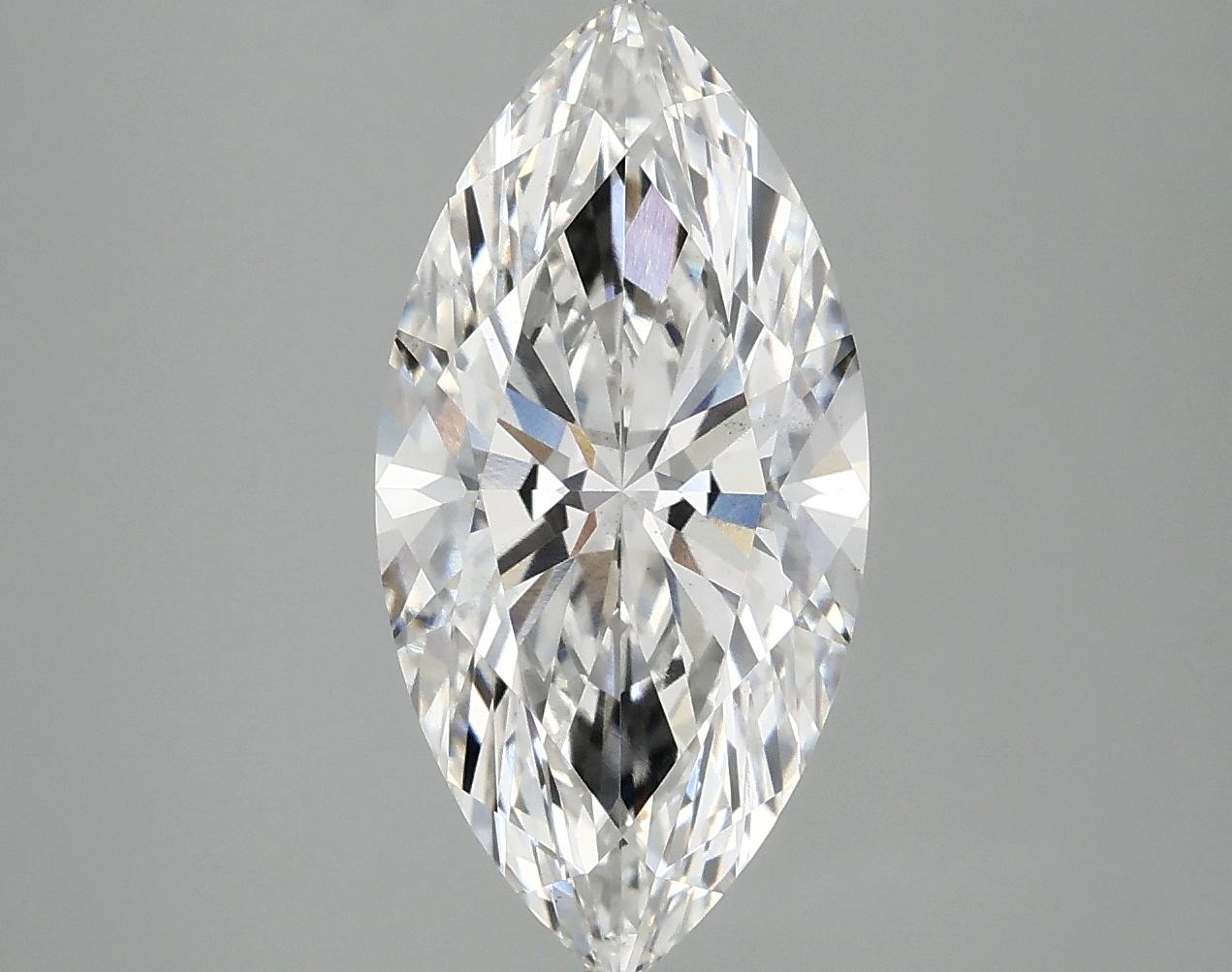 3.2 Carat Marquise Shaped Ideal Cut VS2 IGI Certified Lab Grown Diamond