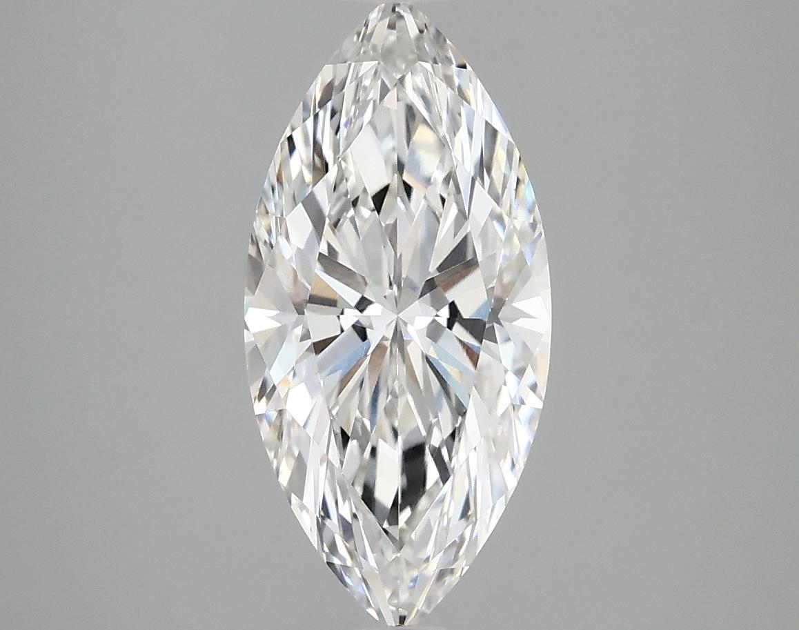 2.08 Carat Marquise Shaped Excellent Cut VVS2 IGI Certified Lab Grown Diamond