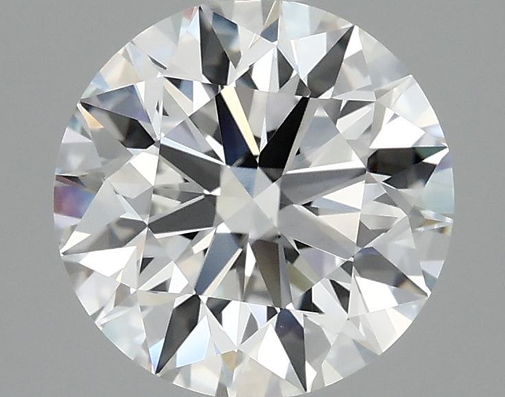 2.58 Carat Round Shaped Excellent Cut VVS2 IGI Certified Lab Grown Diamond