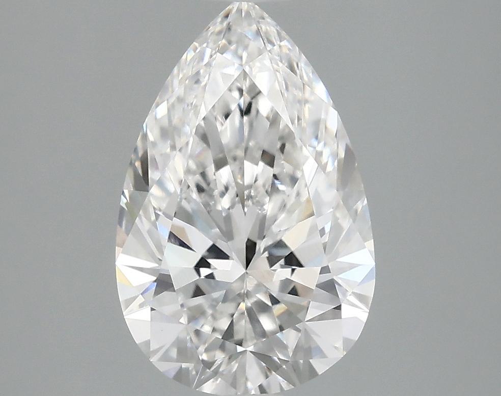 2.04 Carat Pear Shaped Ideal Cut VVS2 IGI Certified Lab Grown Diamond
