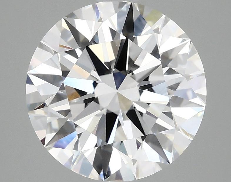 2.96 Carat Round Shaped Ideal Cut VVS2 IGI Certified Lab Grown Diamond