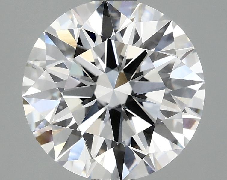 2.05 Carat Round Shaped Ideal Cut VVS2 IGI Certified Lab Grown Diamond