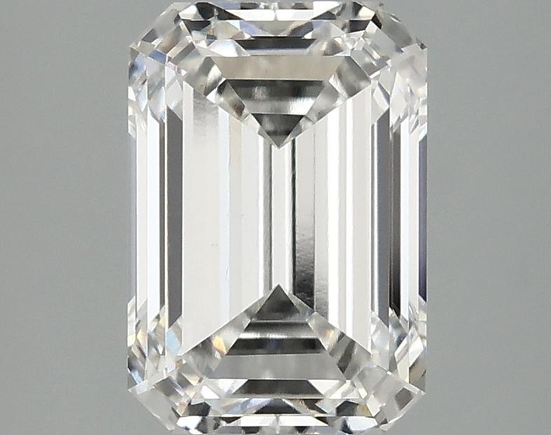 2.55 Carat Emerald Shaped Ideal Cut VS1 IGI Certified Lab Grown Diamond