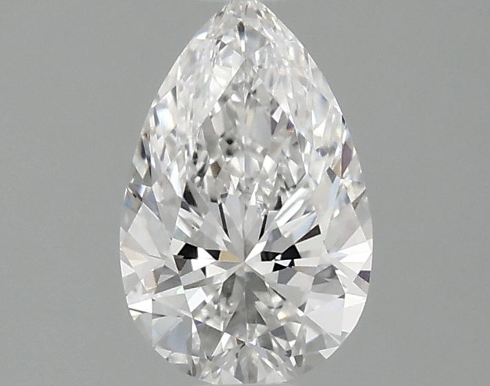 0.97 Carat Pear Shaped Ideal Cut VVS2 IGI Certified Lab Grown Diamond