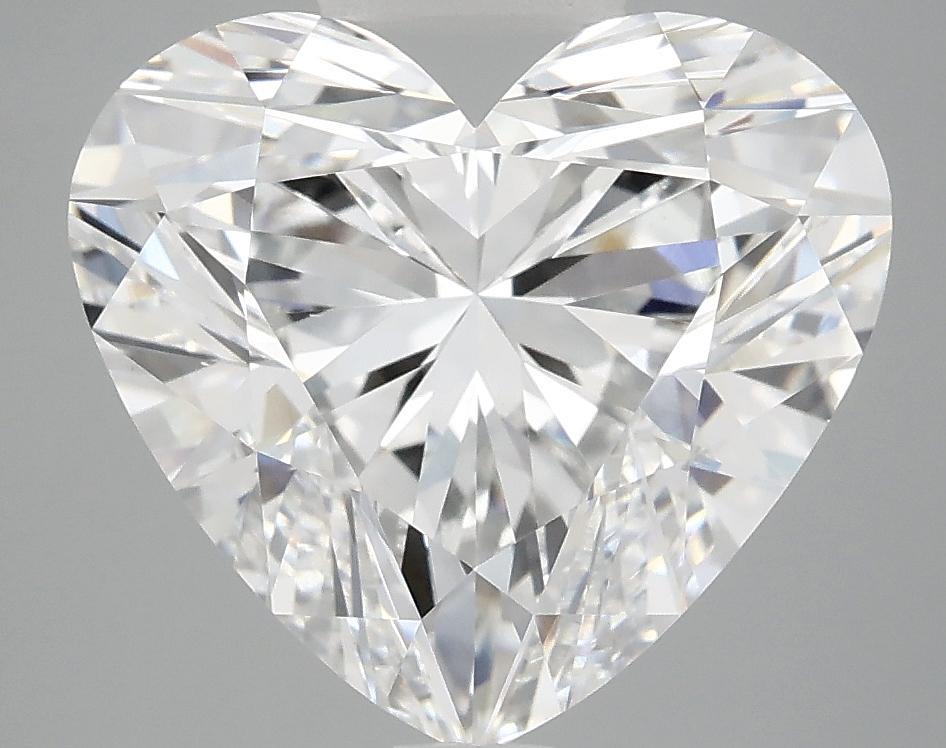 5.08 Carat Heart Shaped Ideal Cut VS1 IGI Certified Lab Grown Diamond