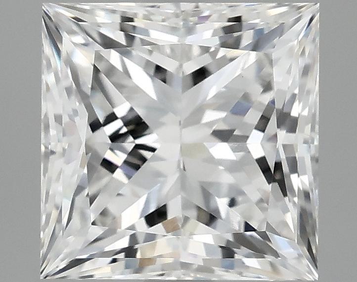 2.54 Carat Princess Shaped Ideal Cut VS1 IGI Certified Lab Grown Diamond