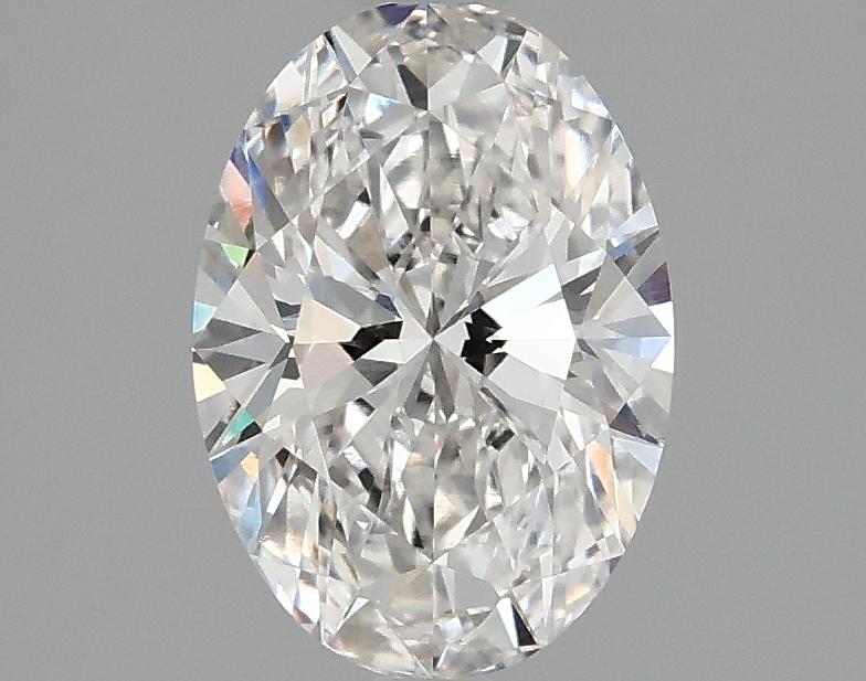 1.55 Carat Oval Shaped Ideal Cut VVS2 IGI Certified Lab Grown Diamond