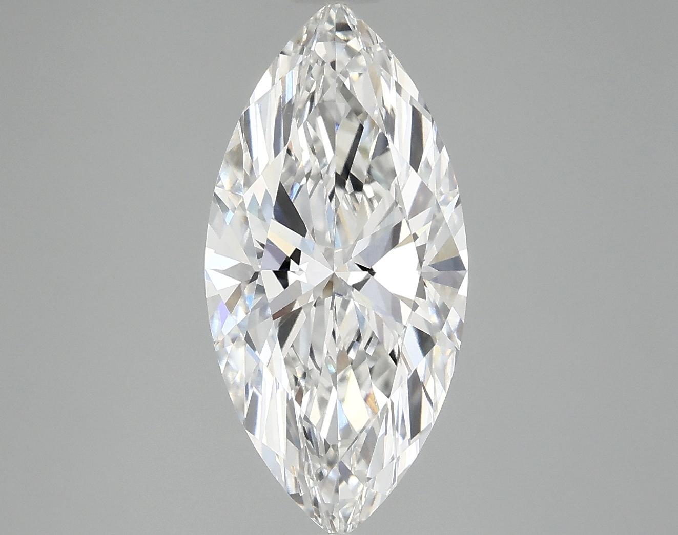 3.1 Carat Marquise Shaped Excellent Cut VVS2 IGI Certified Lab Grown Diamond