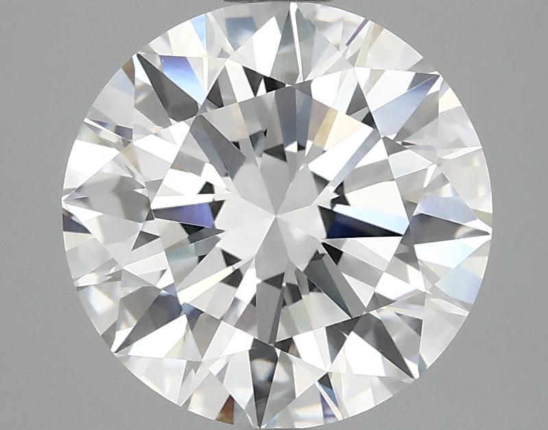 3.08 Carat Round Shaped Ideal Cut VVS2 IGI Certified Lab Grown Diamond