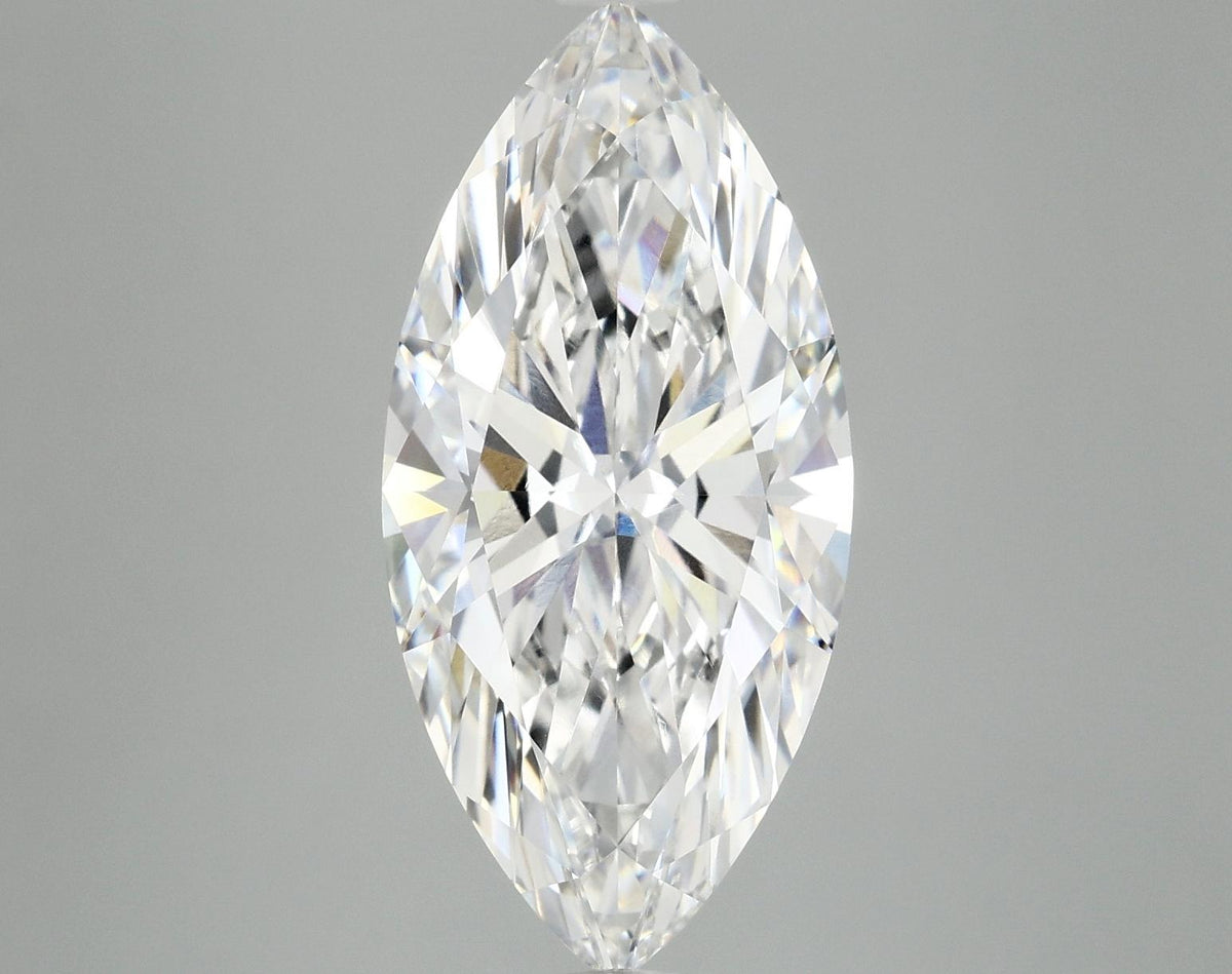 4.81 Carat Marquise Shaped Excellent Cut VVS2 IGI Certified Lab Grown Diamond