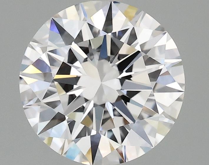 2.03 Carat Round Shaped Ideal Cut VVS2 IGI Certified Lab Grown Diamond