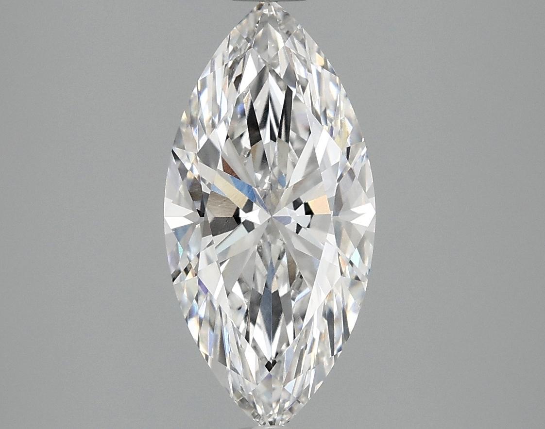 2.07 Carat Marquise Shaped Excellent Cut VVS2 IGI Certified Lab Grown Diamond