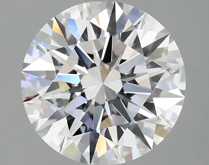 2.08 Carat Round Shaped Ideal Cut VVS2 IGI Certified Lab Grown Diamond