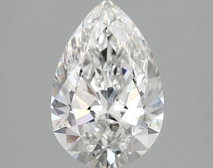 1.97 Carat Pear Shaped Excellent Cut VVS2 IGI Certified Lab Grown Diamond