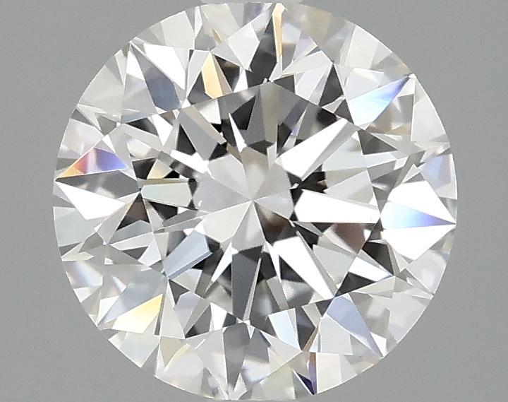2.08 Carat Round Shaped Ideal Cut VVS2 IGI Certified Lab Grown Diamond