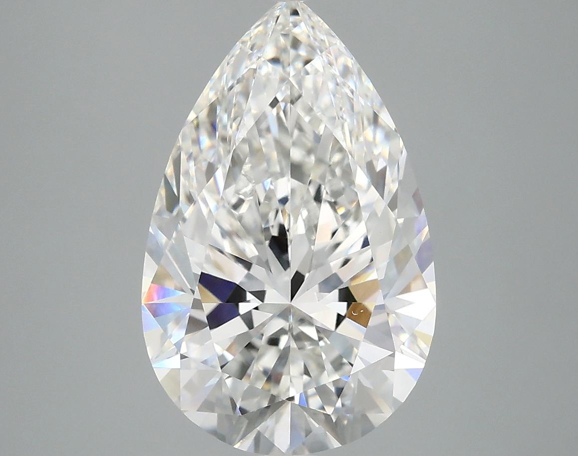 4.06 Carat Pear Shaped Ideal Cut VS1 IGI Certified Lab Grown Diamond