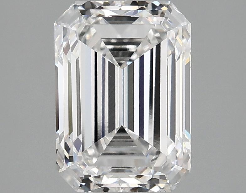 2.53 Carat Emerald Shaped Ideal Cut VS1 IGI Certified Lab Grown Diamond