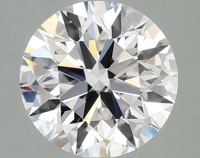 2.07 Carat Round Shaped Excellent Cut VS1 IGI Certified Lab Grown Diamond