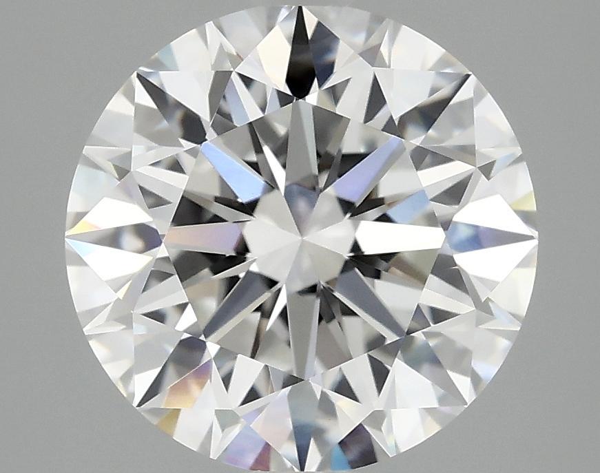 3.08 Carat Round Shaped Excellent Cut VVS2 IGI Certified Lab Grown Diamond
