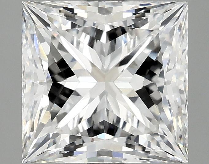 3.02 Carat Princess Shaped Ideal Cut VVS2 IGI Certified Lab Grown Diamond