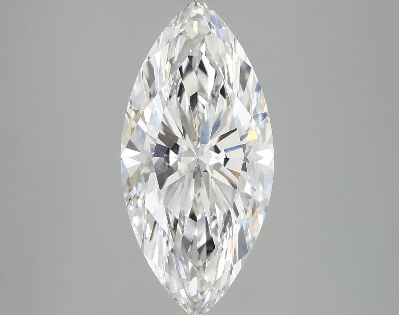 3.06 Carat Marquise Shaped Excellent Cut VS1 IGI Certified Lab Grown Diamond