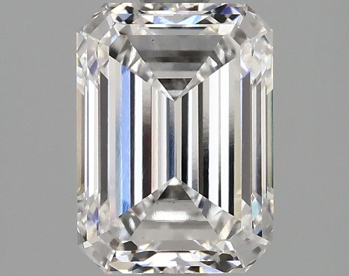 1.97 Carat Emerald Shaped Excellent Cut VS1 IGI Certified Lab Grown Diamond
