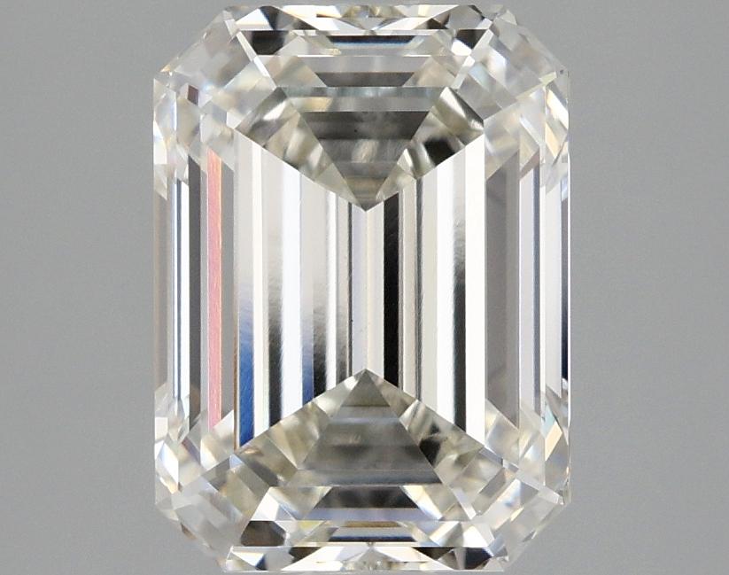 3.02 Carat Emerald Shaped Excellent Cut VVS2 IGI Certified Lab Grown Diamond