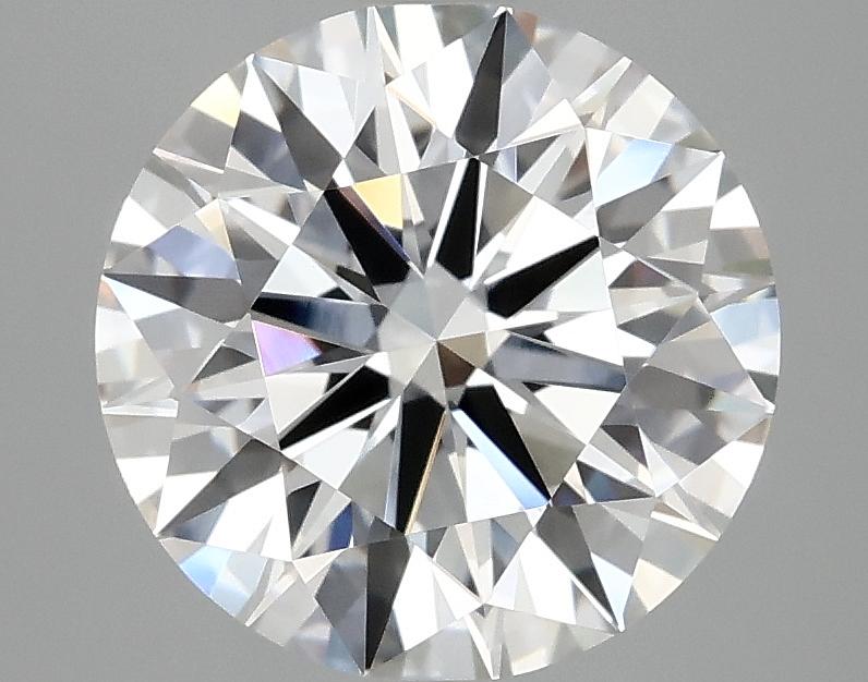 3.07 Carat Round Shaped Ideal Cut VVS2 IGI Certified Lab Grown Diamond
